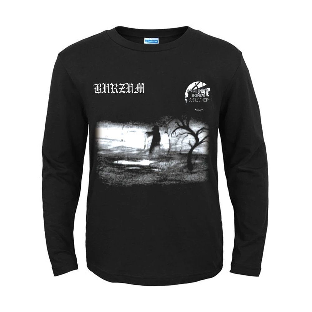 4 дизайна poleras Norway Burzum Band Rock брендовая футболка с длинными рукавами для фитнеса Hardrock heavy Dark Metal хлопковая с принтом иллюстрация