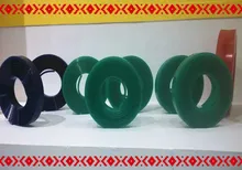 Бесплатная доставка!!! зеленый 50 мм * 9 мм * 4000 мм! Плоской трафаретной Печати Ракель Резиновый Blade_75A Твердости