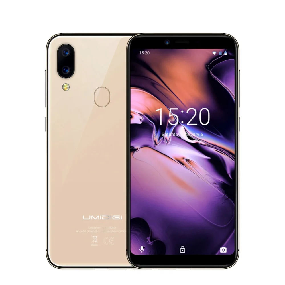 UMIDIGI A3 mundial banda 5,5 \