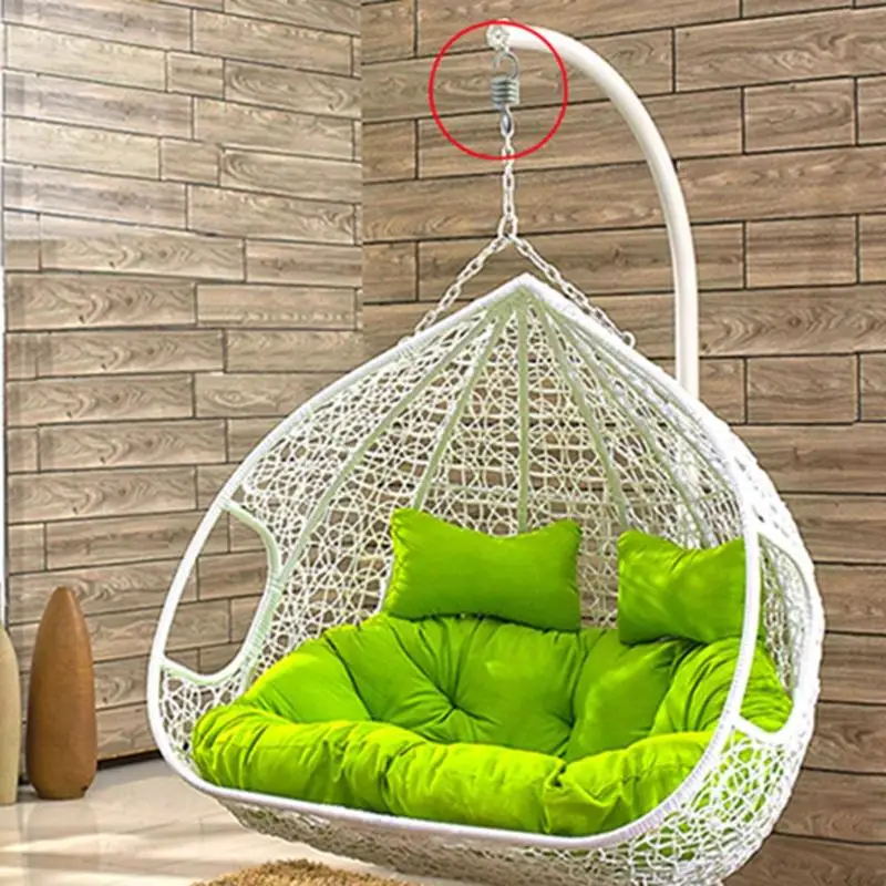 

Sturdy Hammock Steel Heavy Hanging Chair Suspension Hook Punch Bag Home Extension Spring Accessories Porch For Garden Swing