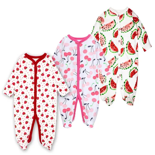 Детские пижамы для новорожденных мальчиков; одежда для маленьких девочек; детская одежда для детей 3, 6, 9, 12 месяцев; Одежда для младенцев - Цвет: Синий