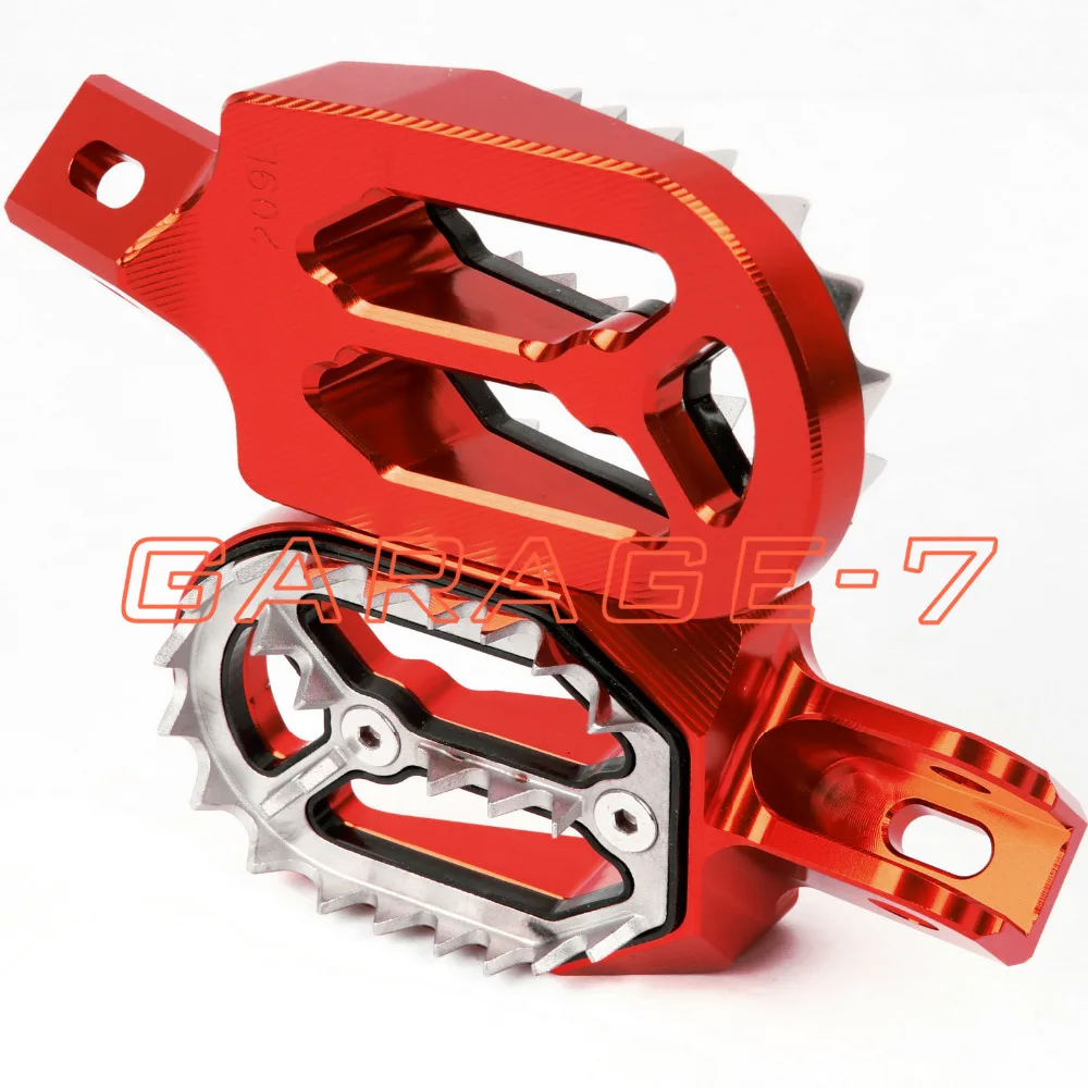 Для Kawasaki KX450F KX 450F 450 F KX450 2007- CNC Байк подножки отдыхает Мотокросс 2013 2012 2011 2010 2009 2008