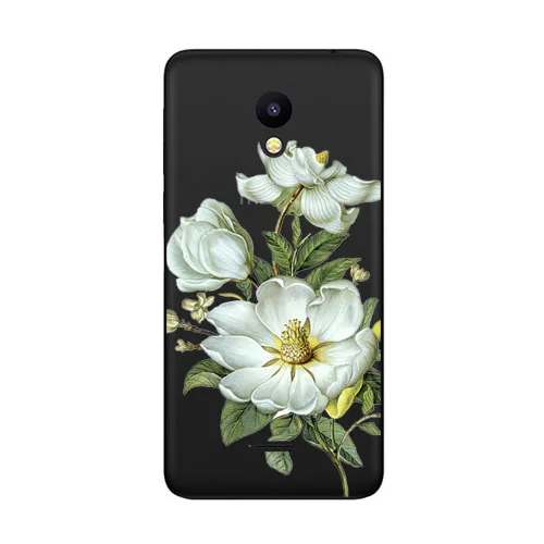 Чехол для meizu c9, силиконовый черный мягкий чехол из ТПУ с цветочным рисунком для meizu c9 pro, защитный чехол для телефона s shell - Цвет: R07