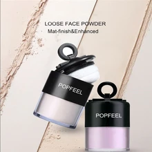 Popfeel 8,5 г пудра для макияжа для кожи, для того, чтобы указать яркий цвет, матовая пудра, рассыпчатая пудра Maquiagem Professional Completa