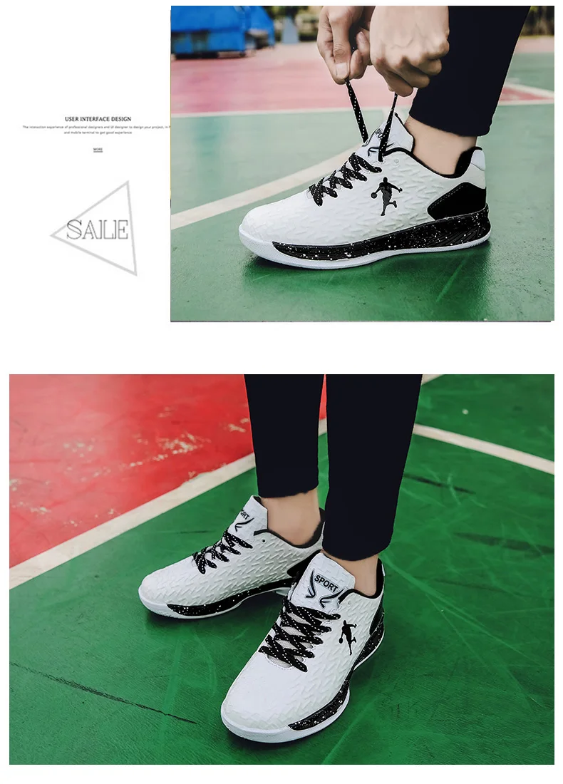 Официальный спортивные мужские JD низкие кроссовки для баскетбола Ретро 9 осенне-летние тренер мягкой подошве и шнуровке; женская уличная спортивная обувь KB кроссовки