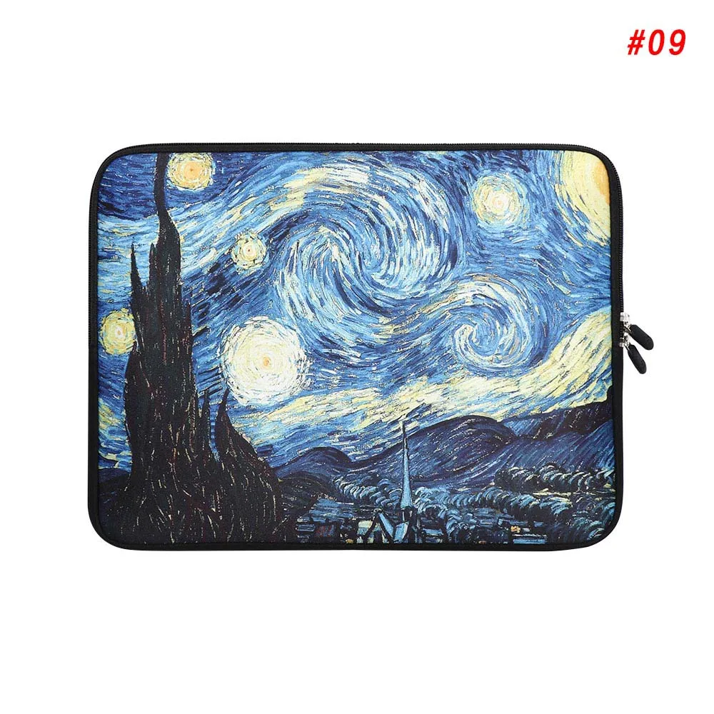 Модные дизайн сумка для ноутбука Мягкая тетрадь чехол hp lenovo acer Dell MacBook Air Pro 13 14 15 17 - Цвет: 9