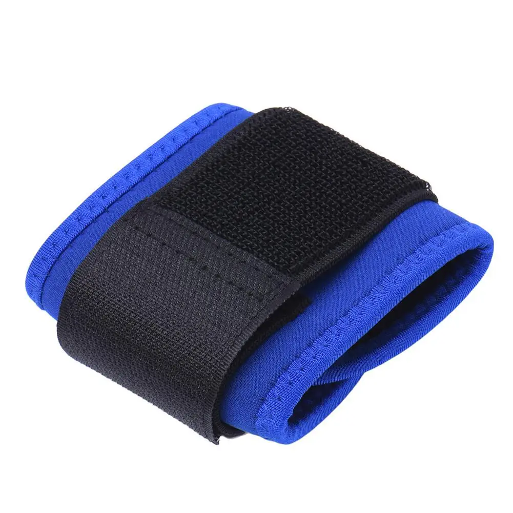 1 шт. эластичный спортивный бандажный браслет ручной тренажерный зал напульсник обертывание Теннисный хлопок Weat band фитнес Powerlifting - Цвет: Blue