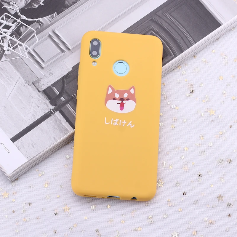 Для samsung S8 S9 S10 S10e Plus Note 8 9 10 A7 A8 Akita Dalmatian Шиба ину Мопс щенок силиконовый чехол для телефона Capa Fundas Coque