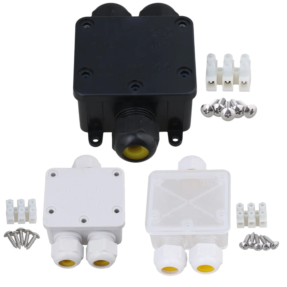 3 Way 24a 450v Outdoor Waterproof Ip68 Cable Connector