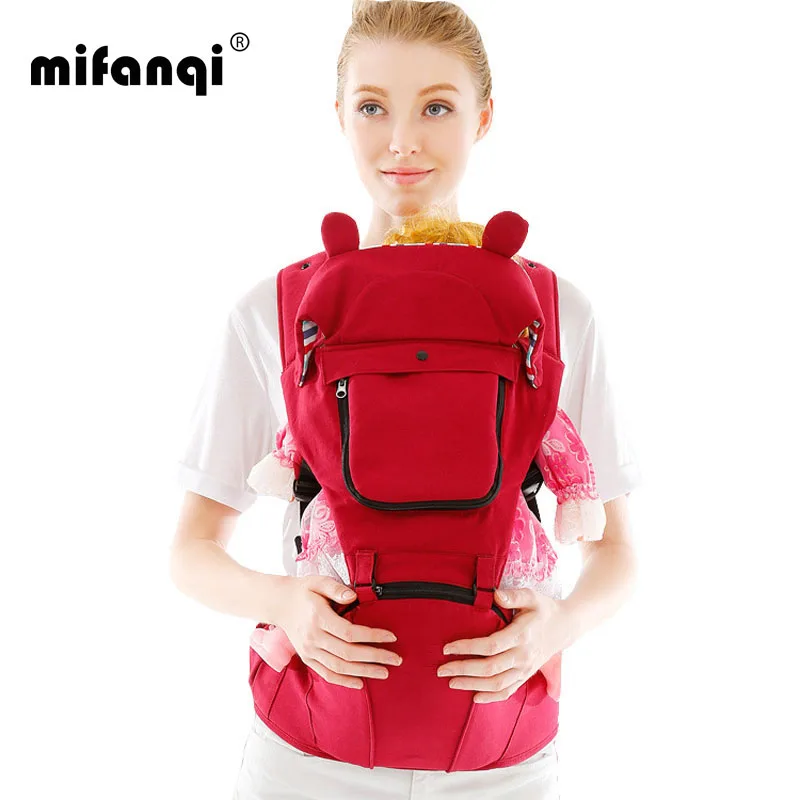 360 ergonomic baby carrier13 20 Months baby hipseat 20kg manduca baby kangaroo Face To Face Polyester