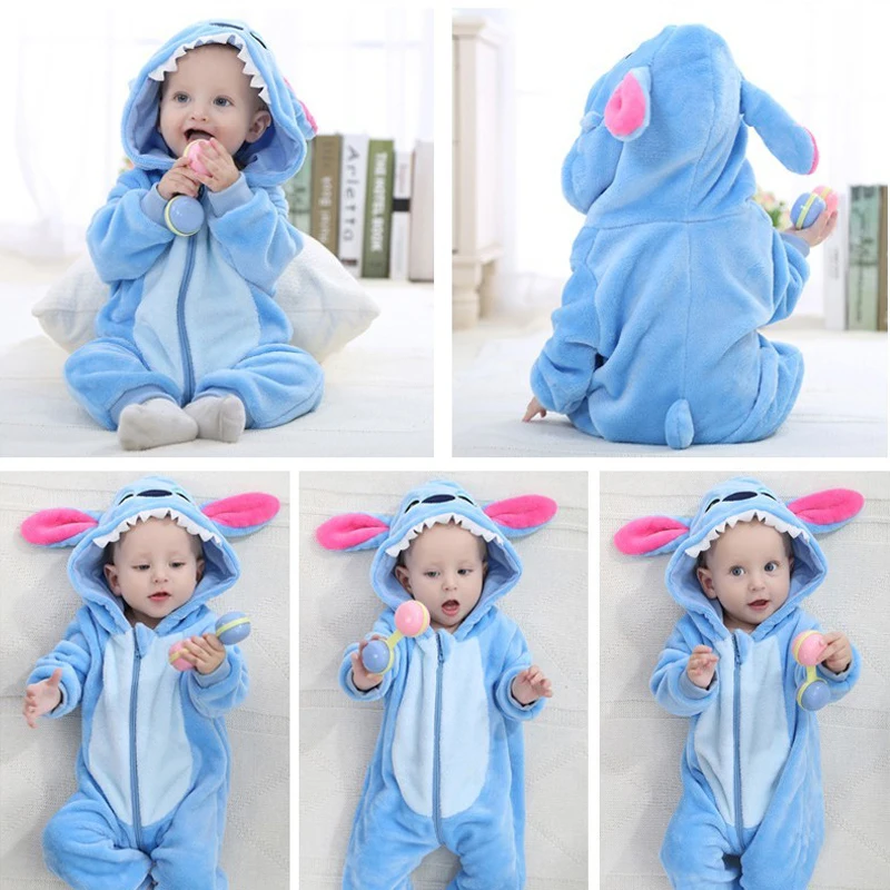 Ropa de bebé niña animal 2018 mono de Bebé Ropa de niños mono de invierno Navidad mamelucos para Bebés Ropa Infantil menina