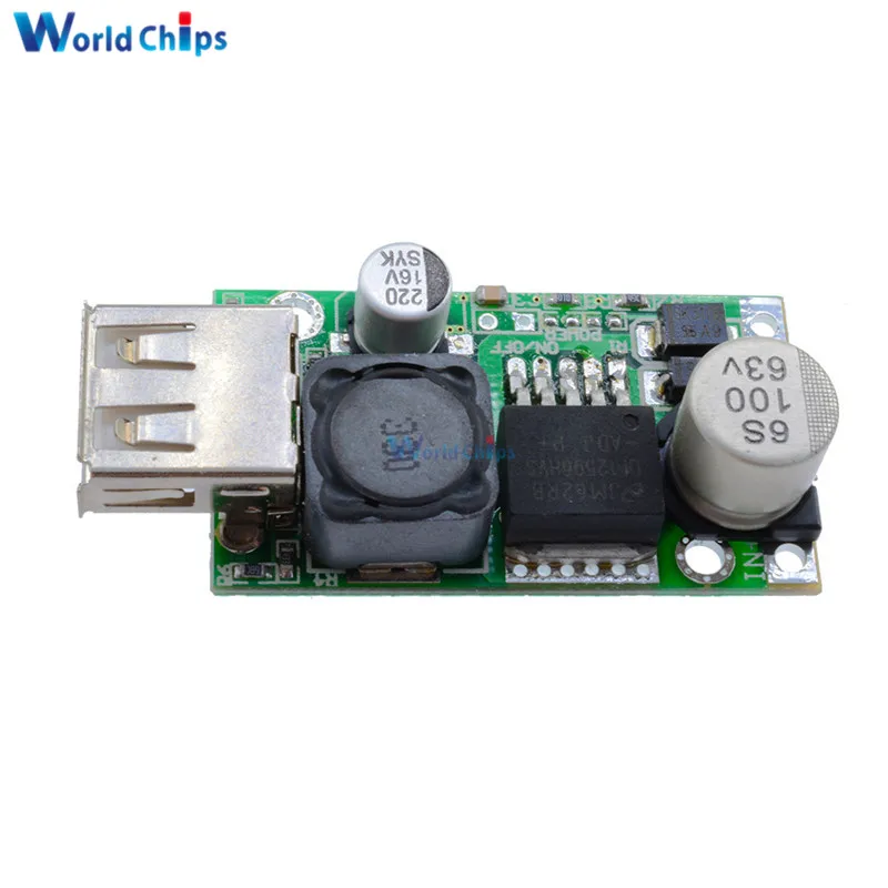 LM2596HV 9V 12V 24V 36V 48V to 5V 3A модуль зарядного устройства USB DC Step Down Converter Module| |