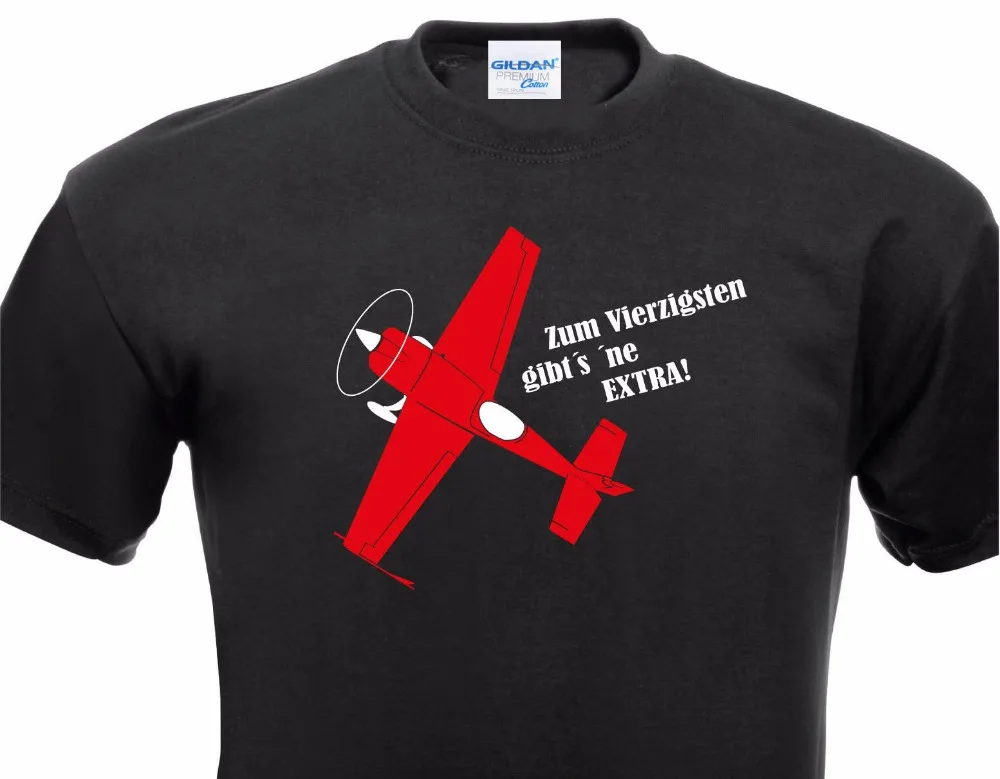 New 2018 Fashion Movie T Shirt sdesign T Shirt Pilot Flieger Airplane Flugzeug Extra 300 Cotton