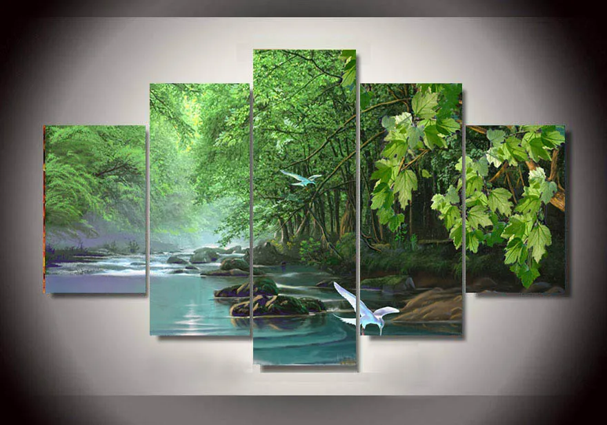 Online kaufen groÃhandel grün bild aus china grün bild ... Wohnzimmer dekoration grün