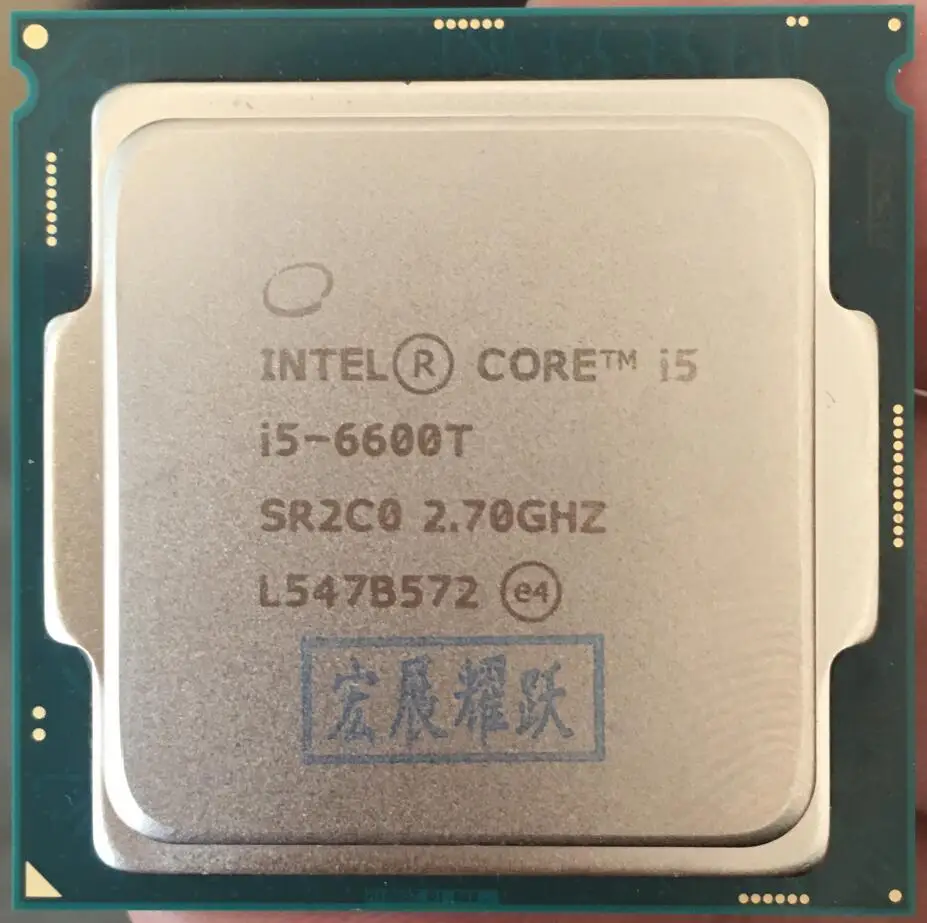 Процессор Intel Celeron I5 6600T I3-6600T LGA1151 14 нанометров четырехъядерный процессор, работающий правильно