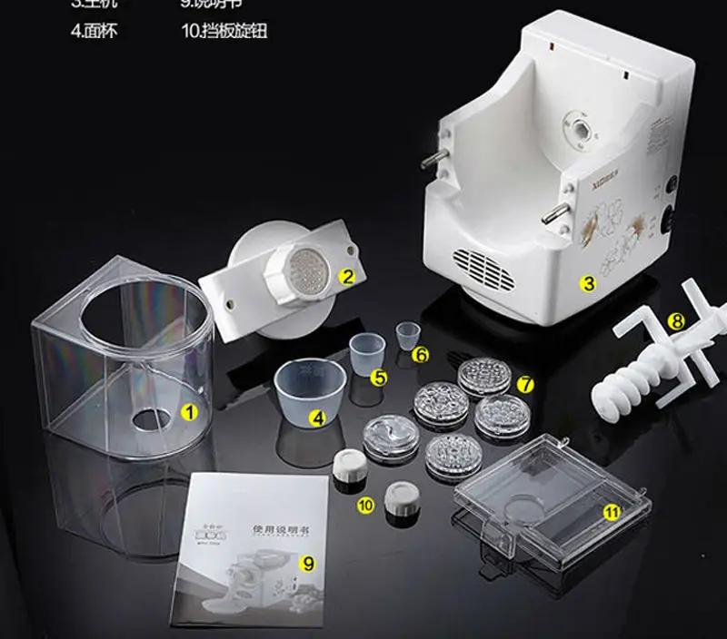 noodle machine packing list