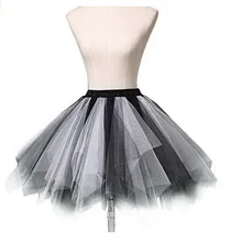 17,5 Дюймов, Новое поступление, дешевая цветная юбка-пачка, юбка-американка для выпускного вечера, вечерний аксессуар, Рождественская длина