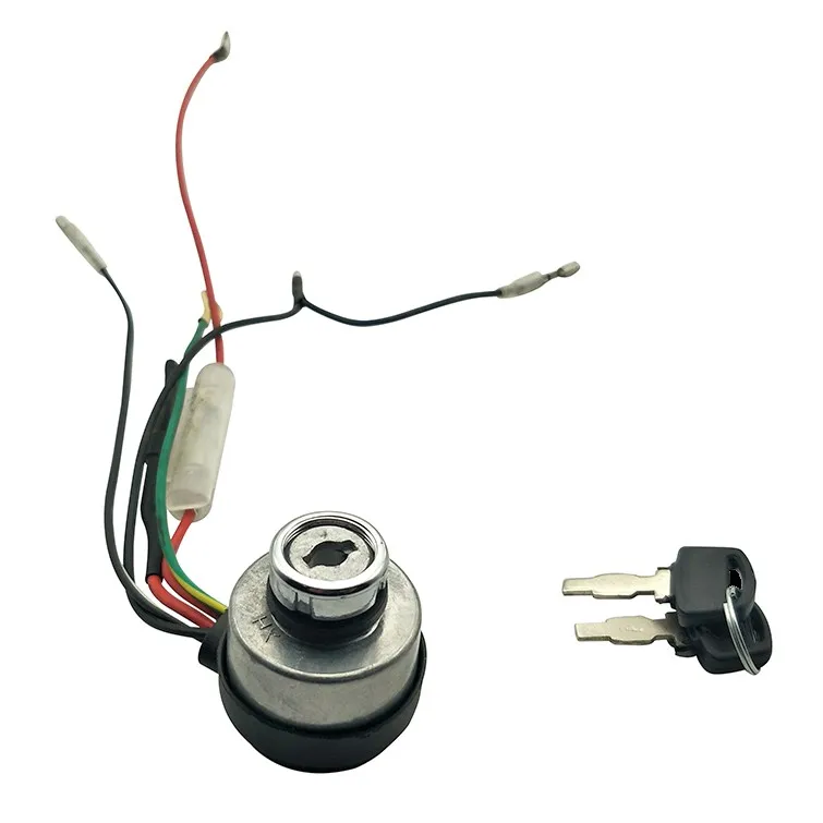 

ELECTRIC STARTER SWITCH LOCK & KEYS FOR HONDA GX160 GX200 EC2500 E*2600 2KW 3KW GENERATOR CIRCUIT PROTECTOR TOGGLE KILL ON OFF