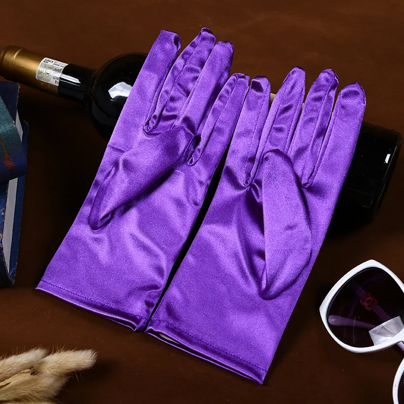 Женские атласные эластичные длинные перчатки вечерние оперные 2019|stretch satin gloves|gloves
