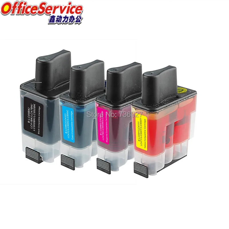 Cartucho de tinta para impresora Brother, Compatible con LC09, LC41, LC47,  LC900, LC950, DCP 110C, DCP 115C, MFC 210C, MFC 215C, MFC 620CN|Cartuchos  de tinta| - AliExpress