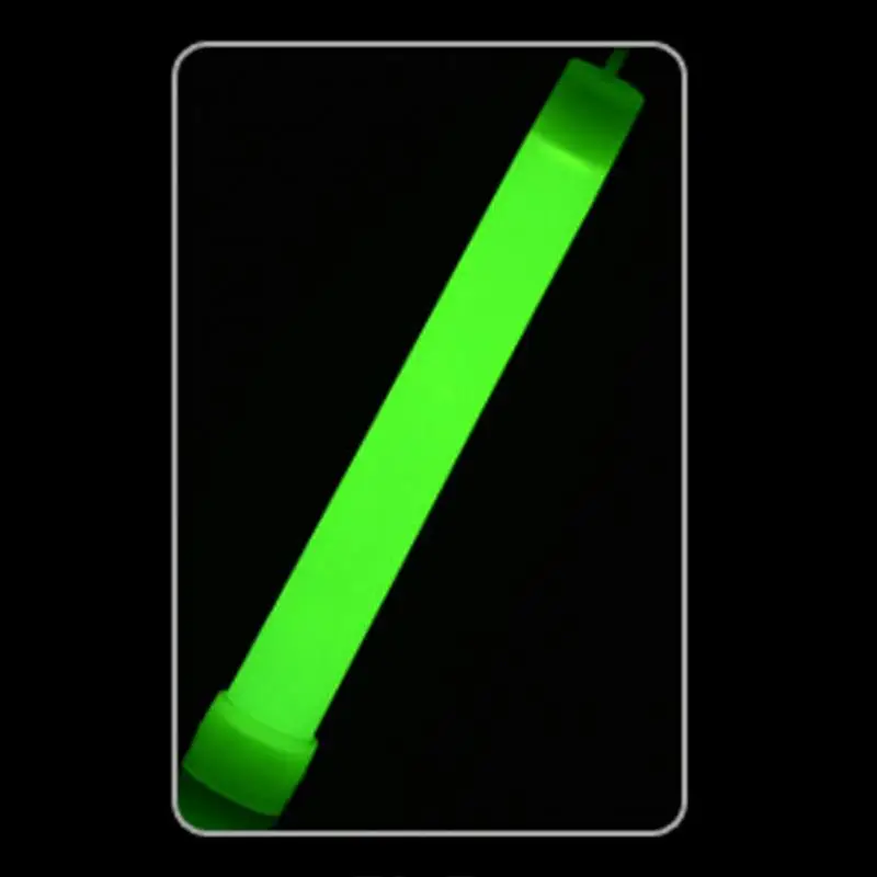5 шт. 15 см многоцветная светящаяся палочка, химический светильник, палочка для кемпинга, аварийное украшение, вечерние принадлежности для клубов, химические флюоресцентные принадлежности - Цвет: Зеленый