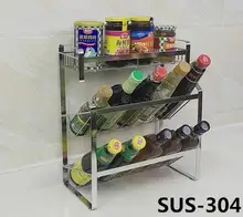 Kitchen Shelf Microwave Storage rack Storage rack Oven Shelf 2 - layer 304 stainless steel Kitchen Shelf Microwave Storage rack Storage rack Oven Shelf 2 - layer 304 stainless steel