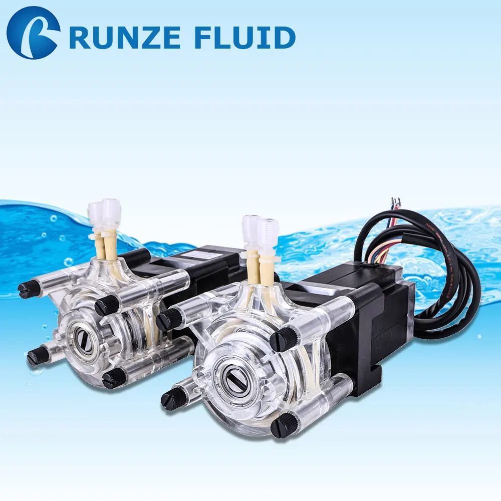 Runze Industrial Peristaltic Dosing Pump High Flow Adjustable With