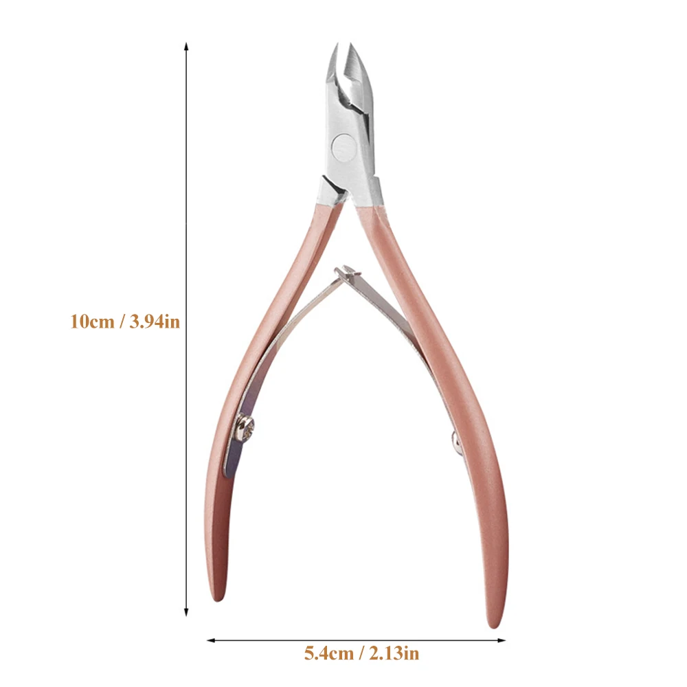Нержавеющая сталь устройство для удаления омертвевшей кожи инструмент для удаления кутикулы ножницы пальцы рук и ног кусачки для ногтей Nail Art Инструмент