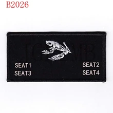 Спецназ ВМС команда Череп лягушка пользовательское имя Ленты текстовый бренд боевой тактика Военная Вышивка-накладка