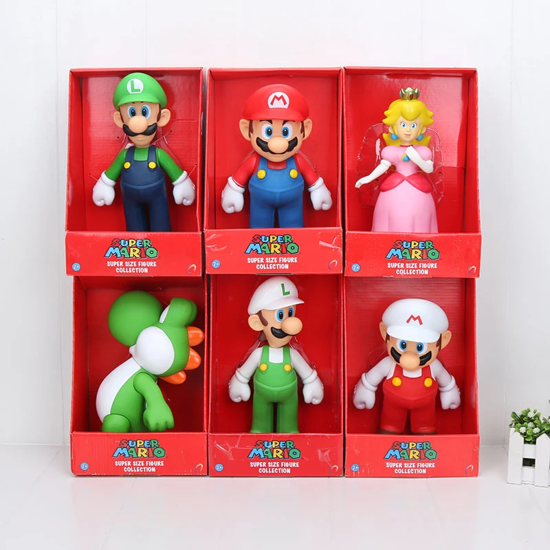 super mario toy figures
