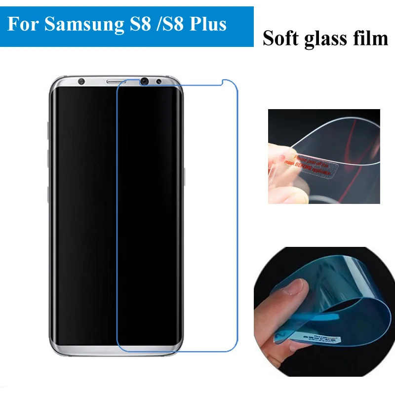 

For Samsung Galaxy S8 S8 Plus S7 edge S6 Edge S5 S4 mini Screen protector Clear Nano Explosion-proof Soft Screen Protector Film