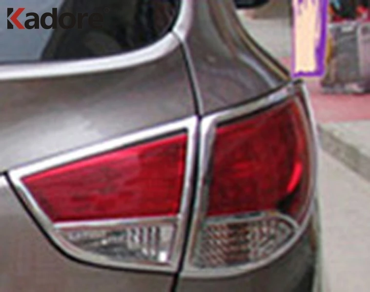 Для hyundai Tucson IX35 2010 2014 накладка на заднюю лампу часть декоративные наружные