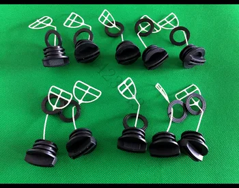 

5SETS(10PCS) 45cc/52cc/4500/5200 Chainsaw Fuel Cap and Oil Cap for Chinese Chain saw Tank Replacement Parts