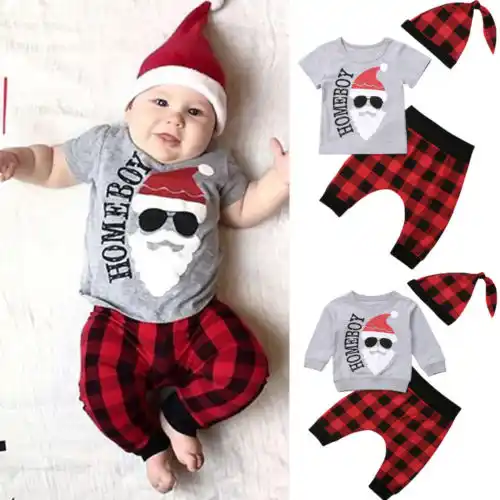 cute christmas outfits for baby boy
