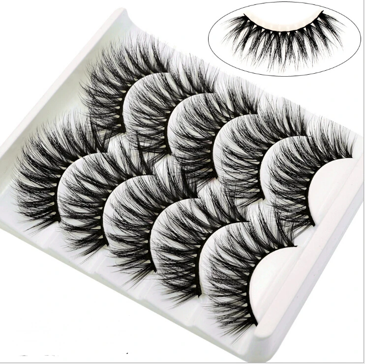 

NEW 3D Mink False Eyelashes Long Lasting Lashes Natural & Lightweight Fake Lashes Extension Tools