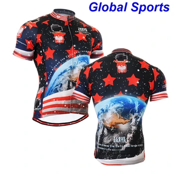 

2017 Brand Ocean Men Short Sleeve cycling jersey sea Bicycle bike Tourist Rider clothing Apparel different style