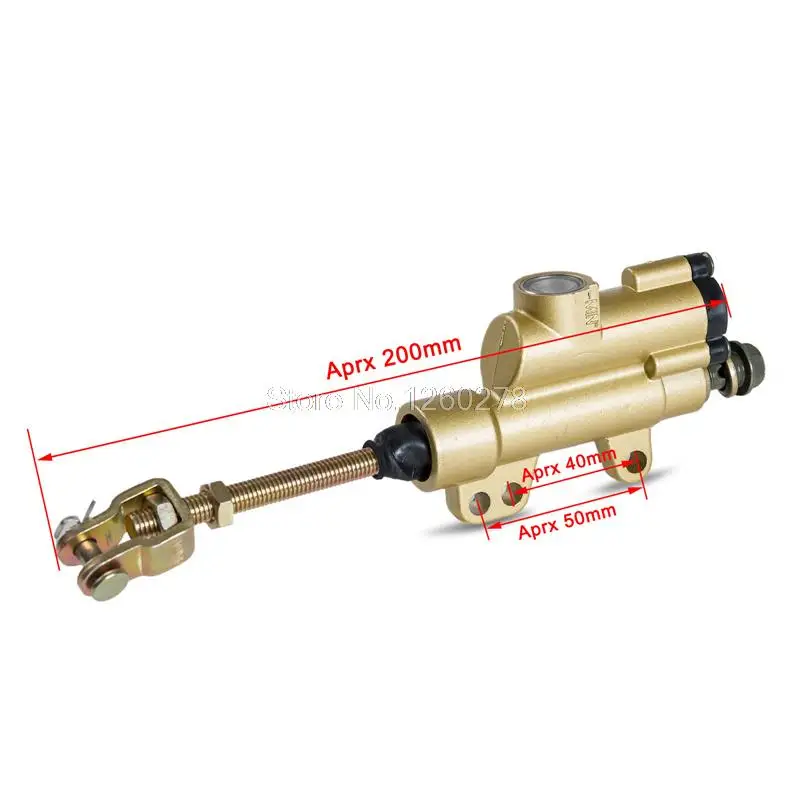 Buy Rear Foot Brake Master Hydraulic Cylinder Pump For