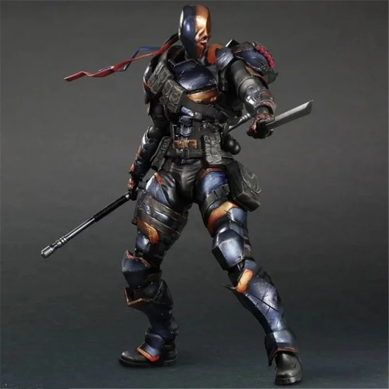 

Play Arts KAI DC Comics Batman: Arkham Origins Deathstroke PVC Action Figure Collectible Model Toy L1079