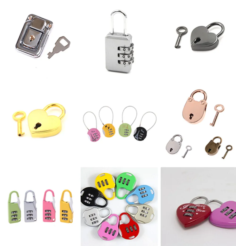 

Multi Styles Dial Digit Number Code Password Combination Padlock Security Travel Safe Lock for Padlock Luggage Lock of Gym