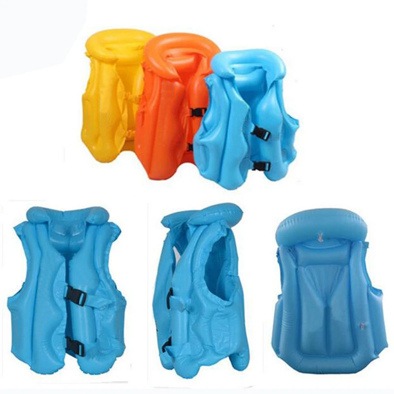 Children Swim Vest Kid Swimming Learning Jacket Inflatable Safety