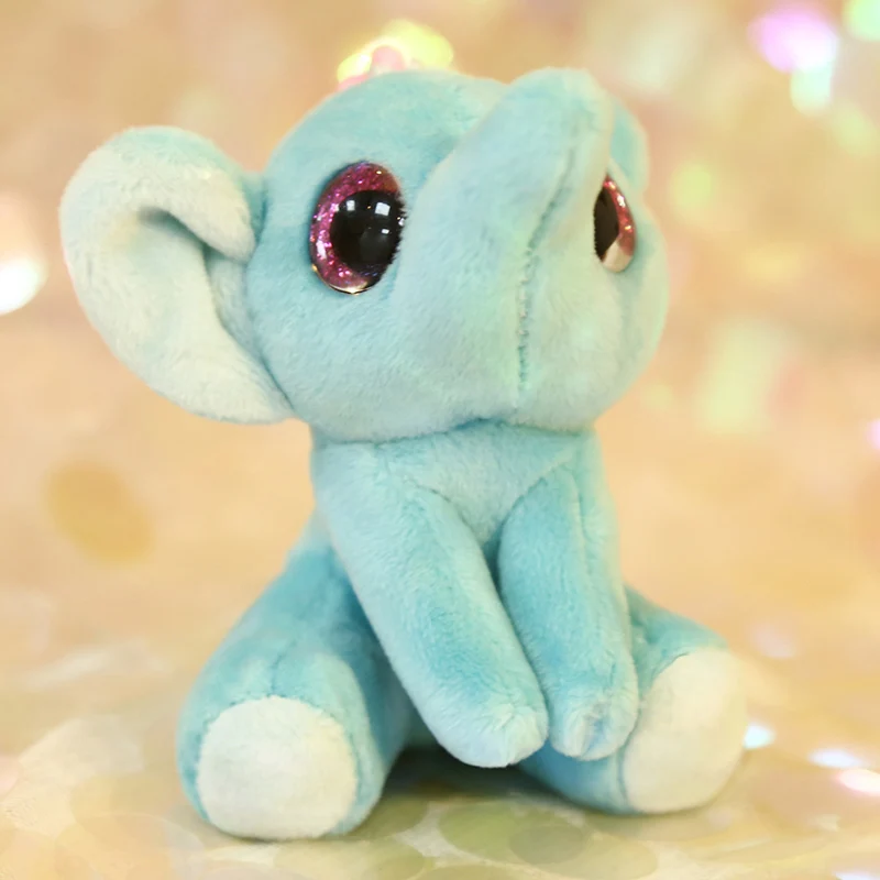 

plush big eyes panda toy stuffed frog soft elephant toy animal toy keychain plush pendant toy keychain