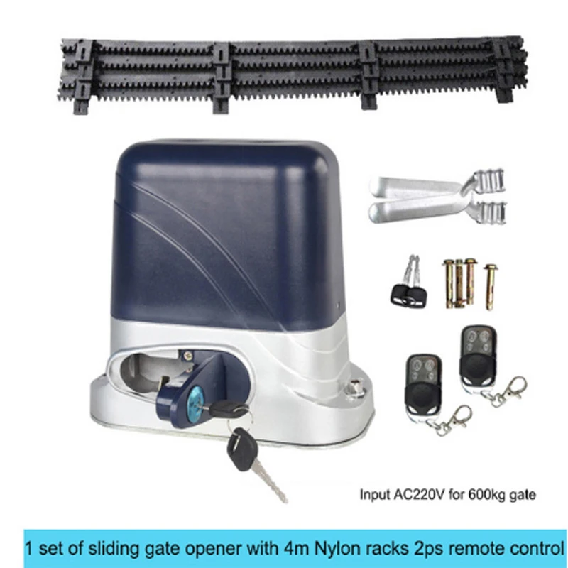 

heavy duty electric sliding gate motor/automatic gate opener engine move wheeled Gate with 4m nylon racks