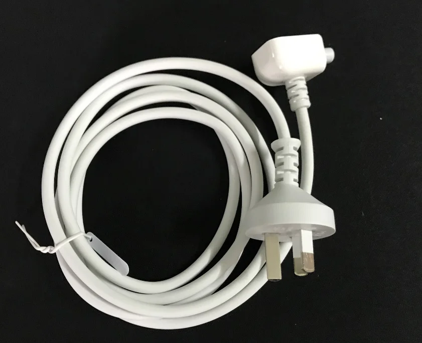 

High Quality Europe Austraila AU Plug 1.8M Extension Cable Cord for Macbook Mac pro Air Charger power Cable Adapter
