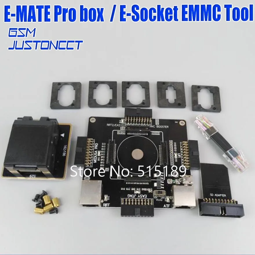 E-mate box Emate pro box E-Socket EMMC TOOL 6 in 1