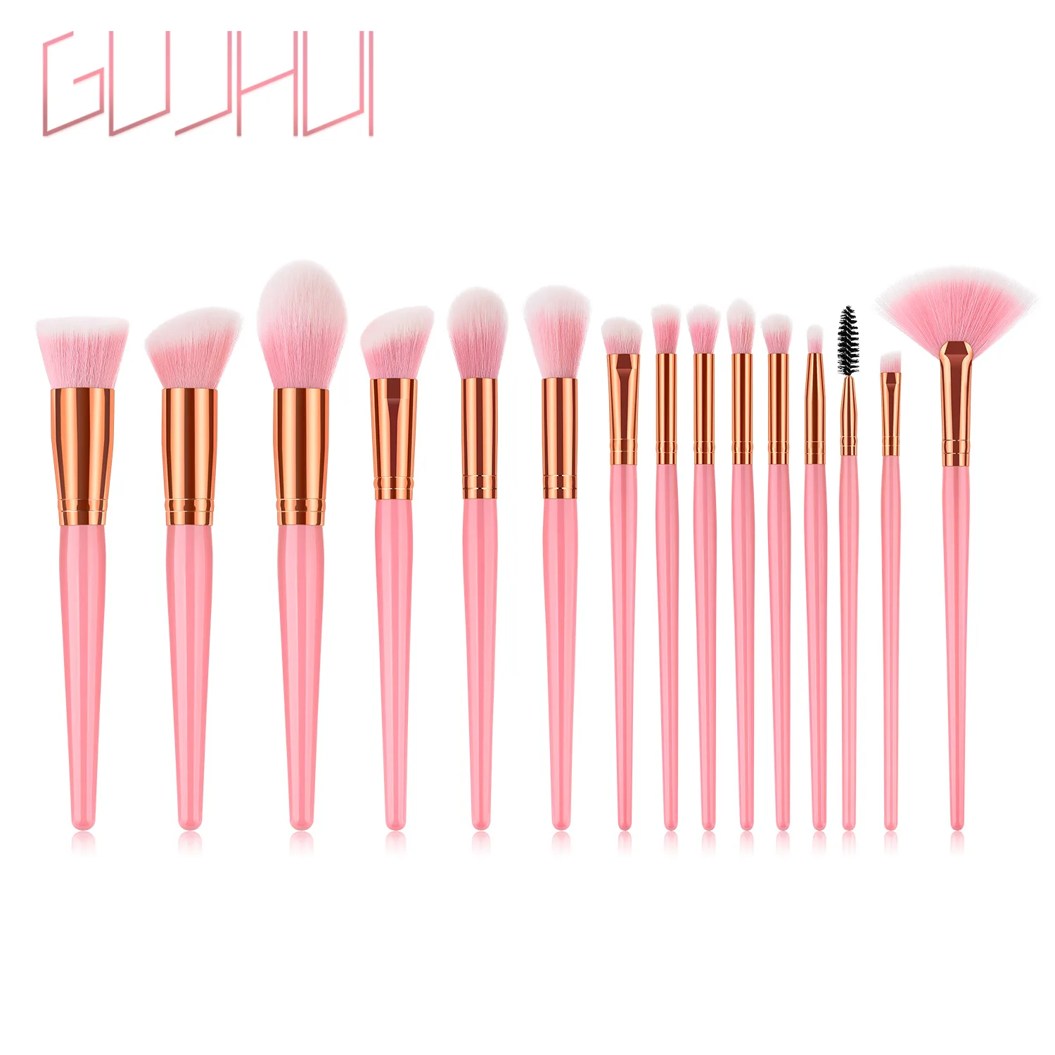 

15Pcs Makeup Brushes Tool Set Cosmetic Podwer Eye Shadow Foundation Blush Blending Beauty Make Up Brush pinceau maquillage