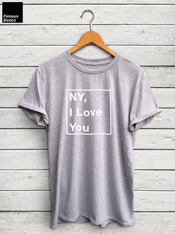 

NY I Love You shirt - new york shirt, ny shirt, brooklyn tshirt, new york tshirt, i love new york, brooklyn shirt-C577