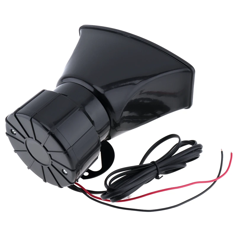 100 Вт Dc12V 120 дБ 7 звуковая Автомобильная Предупреждение сирена мотоциклетная
