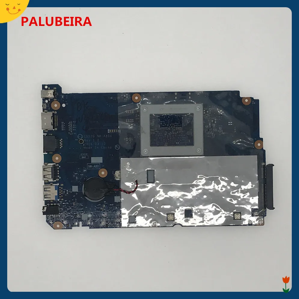 

PALUBEIRA for lenovo ideapad 110-15IBR Laptop Motherboard with Processor and 4GB RAM CG520 NM-A804 stable quality