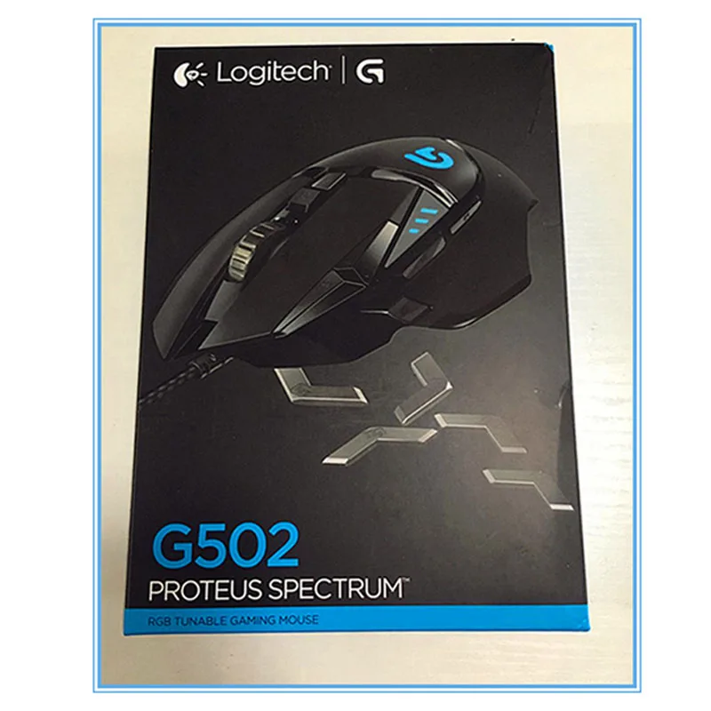 Logitech G502 PROTEUS spettro RGB ACCORDABILE Gaming Mouse Personalizzabile Peso Nuovo 