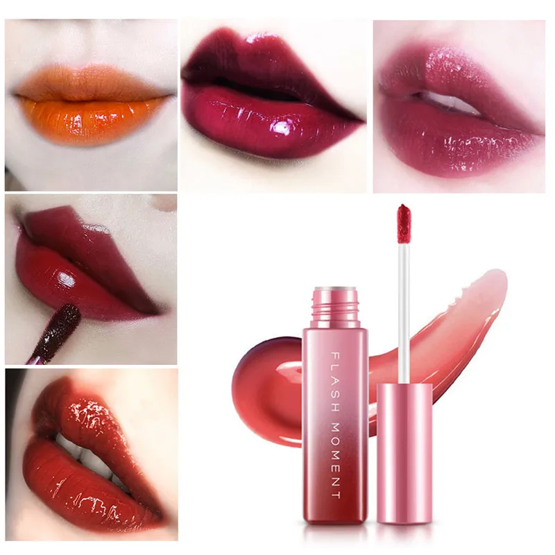

Moment Mirror 3D Lip Glaze Moisturizing Waterproof Long Lasting Lip Tint Non-stick Lipgloss Makeup Lipstick Sexy Cosmetics